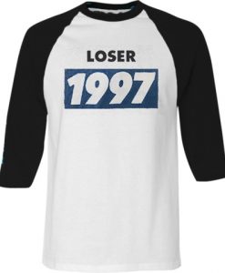 Looser Youth 1997 White Black Raglan T shirts