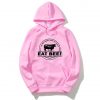 The West Wasn’t Won On Salads Eat Beef Pink Hoodie