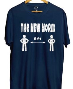 The New Normal 6 Feet Blue Navy T shirts