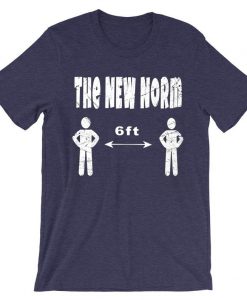 The New Normal 6 Feet Purple T shirts