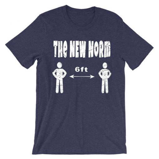 The New Normal 6 Feet Purple T shirts