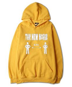 The New Normal 6 Feet Yellow Hoodie