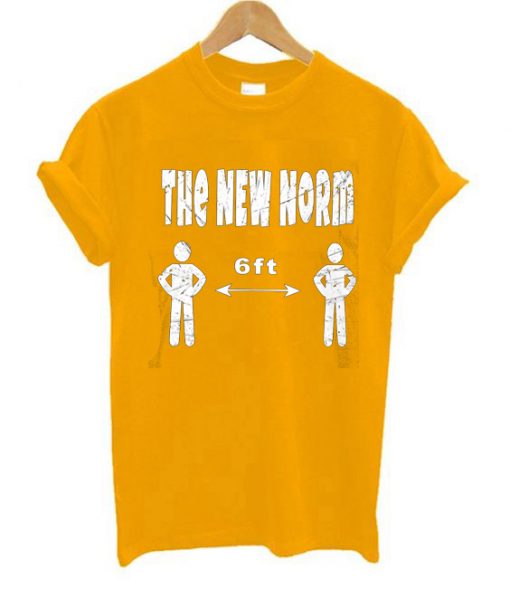 The New Normal 6 Feet Yellow T shirts