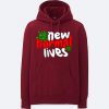 The New Normal Lives Maroon Hoodie