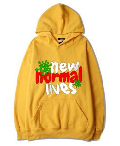 The New Normal Lives Yellow Hoodie