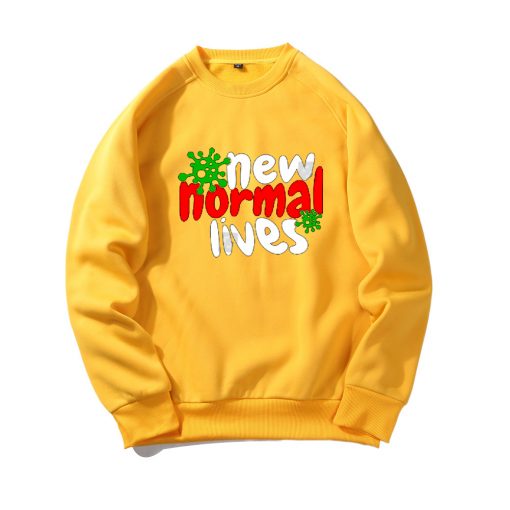 The New Normal Lives Yellow Sweatshirts