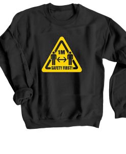 1 M Saferty First Black Sweatshirts