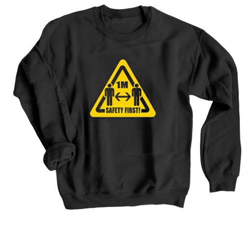 1 M Saferty First Black Sweatshirts