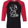 Baby Milo Black Red Raglan T shirts