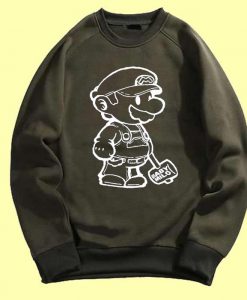 Baby Milo Green Army Sweatshirts