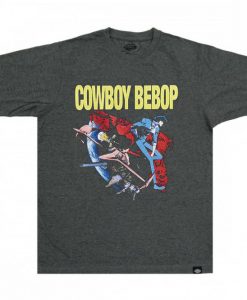 Cowboy Bebop Grey Asphlat T shirts