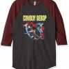 Cowboy Bebop Grey Brown Raglan T shirts