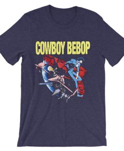 Cowboy Bebop Purple T shirts