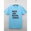 JOBROS Nick Joe Kevin Blue Sky T shirts