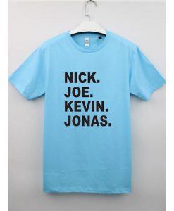 JOBROS Nick Joe Kevin Blue Sky T shirts