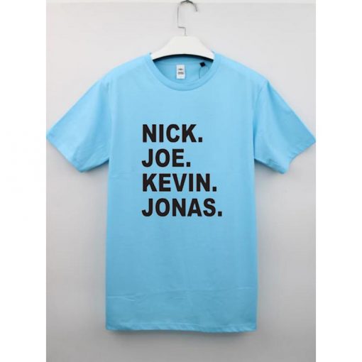 JOBROS Nick Joe Kevin Blue Sky T shirts