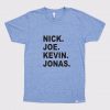 JOBROS Nick Joe Kevin Blue Vintage T shirts