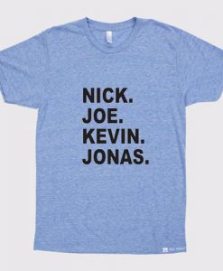 JOBROS Nick Joe Kevin Blue Vintage T shirts