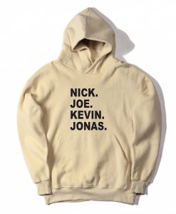 JOBROS Nick Joe Kevin Cream Hoodie