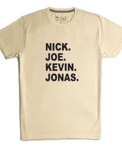 JOBROS Nick Joe Kevin CreamT shirts