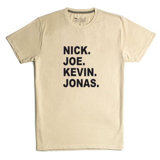 JOBROS Nick Joe Kevin CreamT shirts