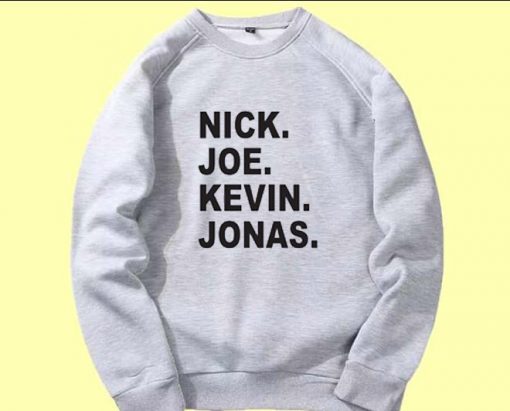 JOBROS Nick Joe Kevin Grey Sweatshirts