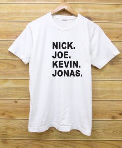 JOBROS Nick Joe Kevin White T Shirts