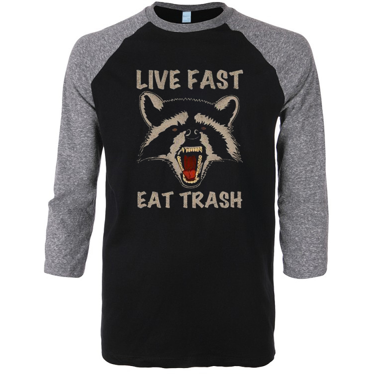 live fast eat trash t shirt