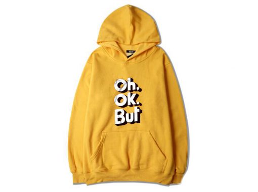 OH OK Yellow Hoodie