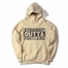 Straight OUTTA Portland Cream Hoodie