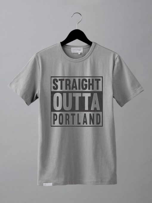 Straight OUTTA Portland Grey T shirts