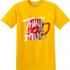 Think Out Of The Mug Yellow T shirts