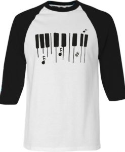 Tone White Black Raglan T shirts