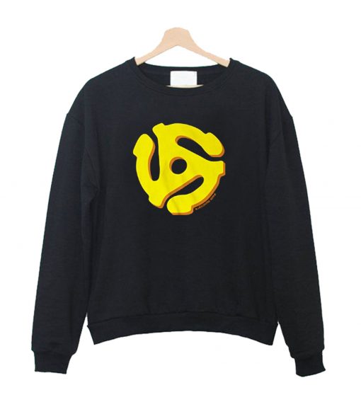 45 Record Adapter Sweatshirt