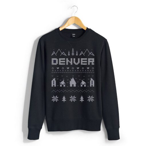 Denver Colorado Ugly Christmas Sweatshirt