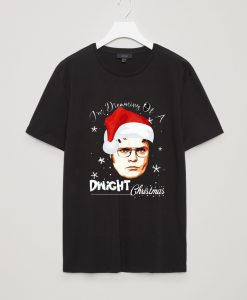 Dreaming of Dwight Christmas T-Shirt