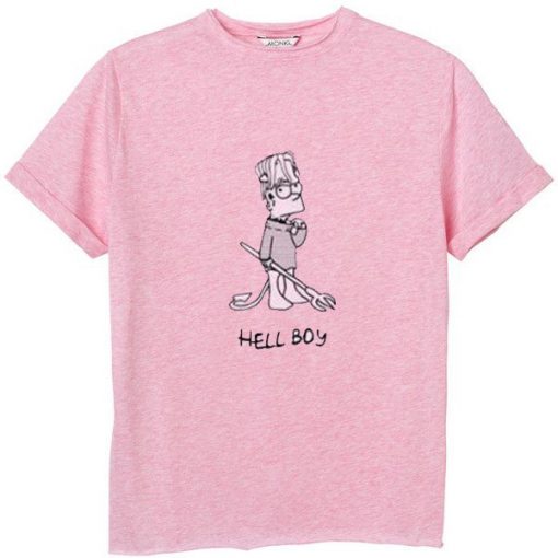 Hellboy Bart Simpson T-Shirt