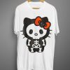 Hello Kitty Skeleton Halloween T Shirt