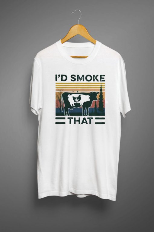 Id Smoke That vintage T shirt