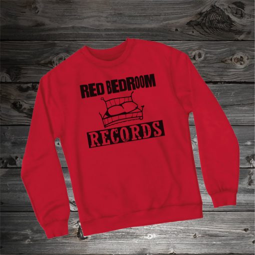 Red Bedroom Record Red Unisex Sweatshirts