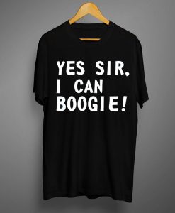 Yes Sir I Can Boogie Christmas T Shirt