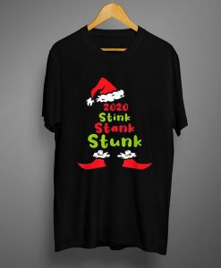 2020 Stink Stank Stunk Funny Christmas T-Shirt