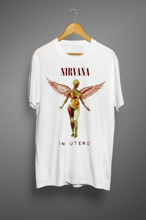 NIRVANA BLANC IN UTERO T-SHIRT