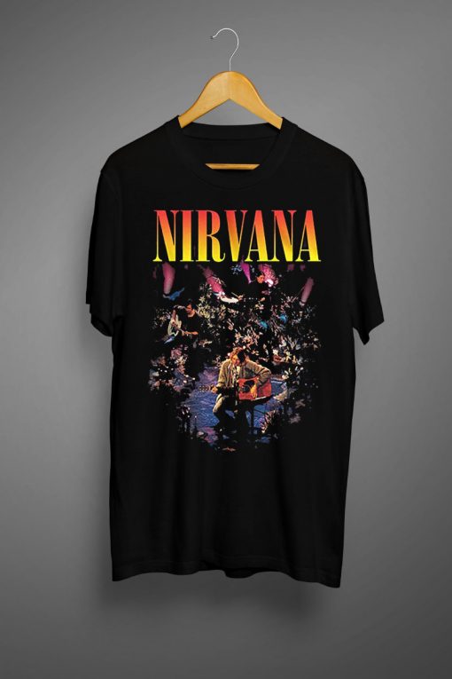 Nirvana Live Concert Photo T-Shirt