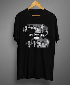 One Direction Shirt 1D Four Logo T shirt