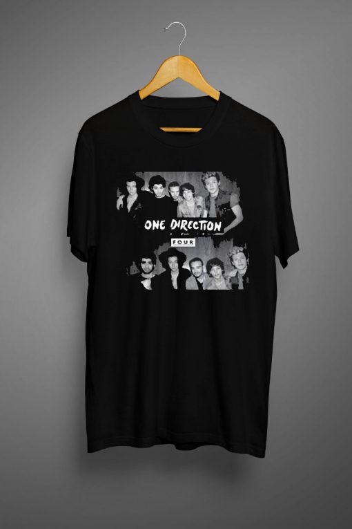 One Direction Shirt 1D Four Logo T shirt