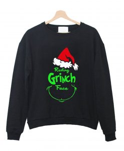 Resting Grinch Face Sweatshirt