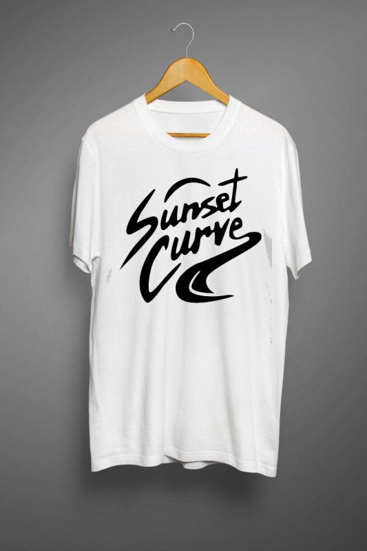 Sunset Curve T shirt