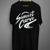 Sunset Curve T shirt