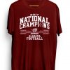 Alabama Crimson Tide National Champions T shirt